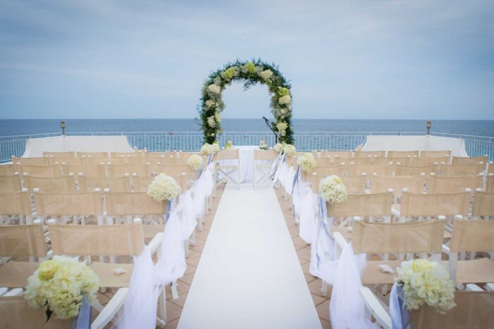 Beach wedding in Liguria Italy - wedding planner Federico Silvestri